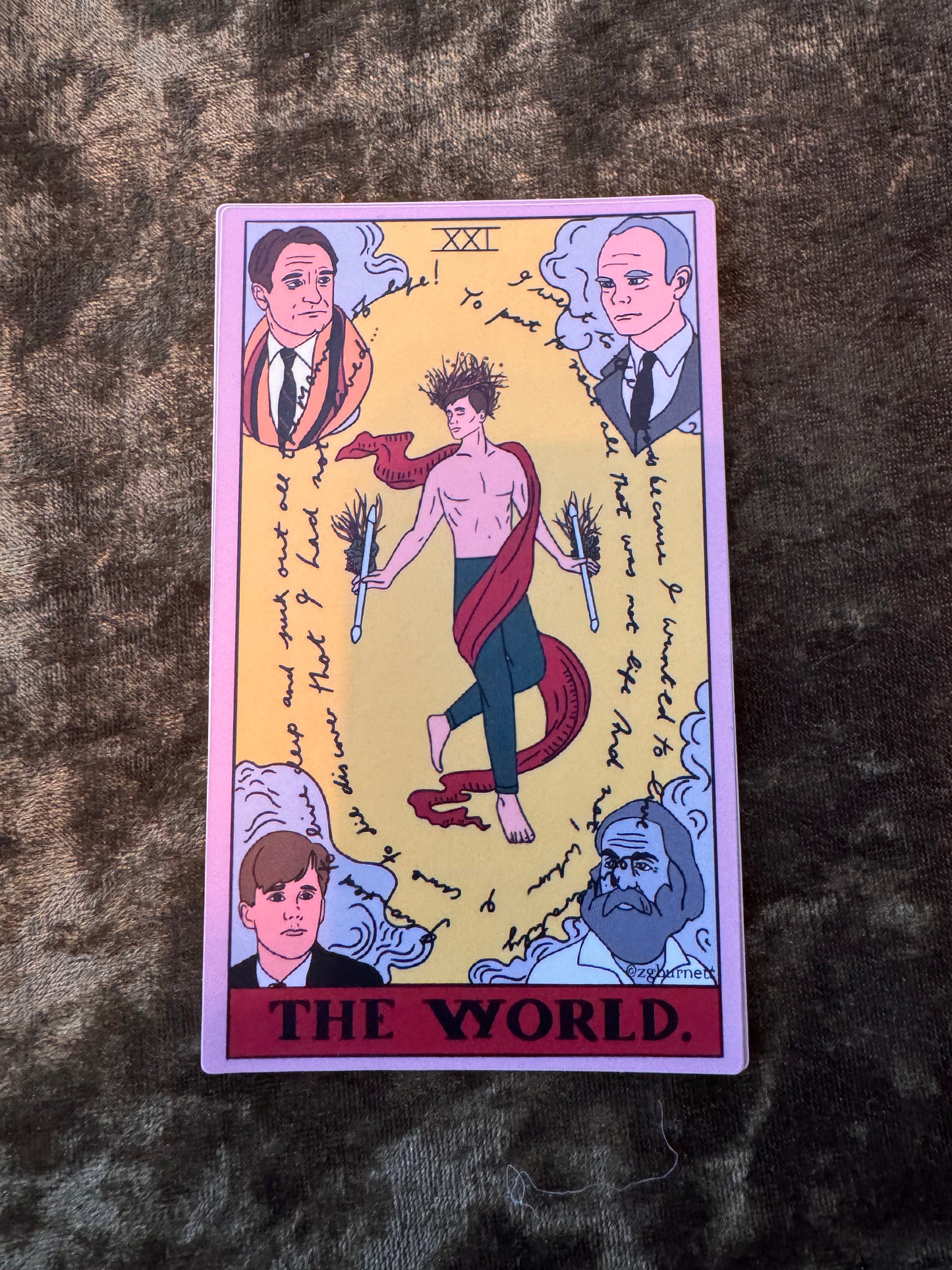 The Preppy Witch Tarot Stickers by ZG Burnett
