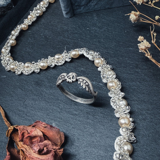 Eternal Mourning Ring by Uneven x Olivia Faust