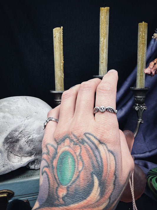 Eternal Mourning Ring by Uneven x Olivia Faust