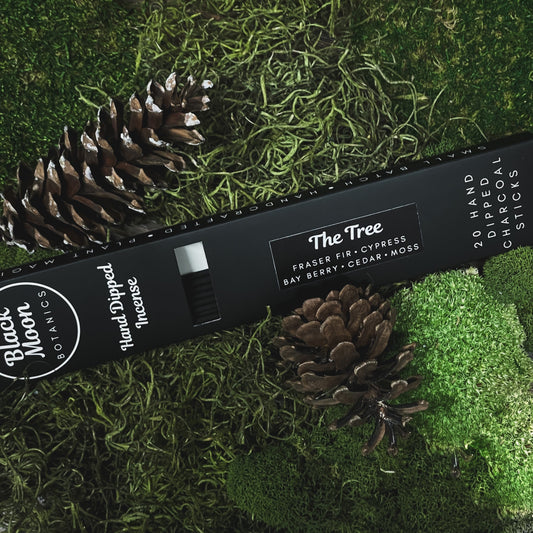 The Tree Hand Dipped Incense by Black Moon Botanics
