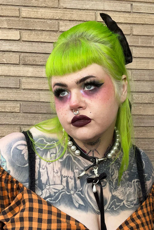 Devil Horn Hair Bows by Dirty Pillows