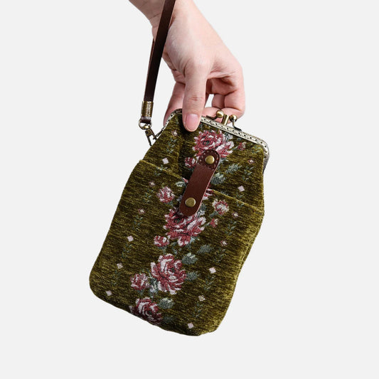 Rose Trail Avocado Carpet Phone Case