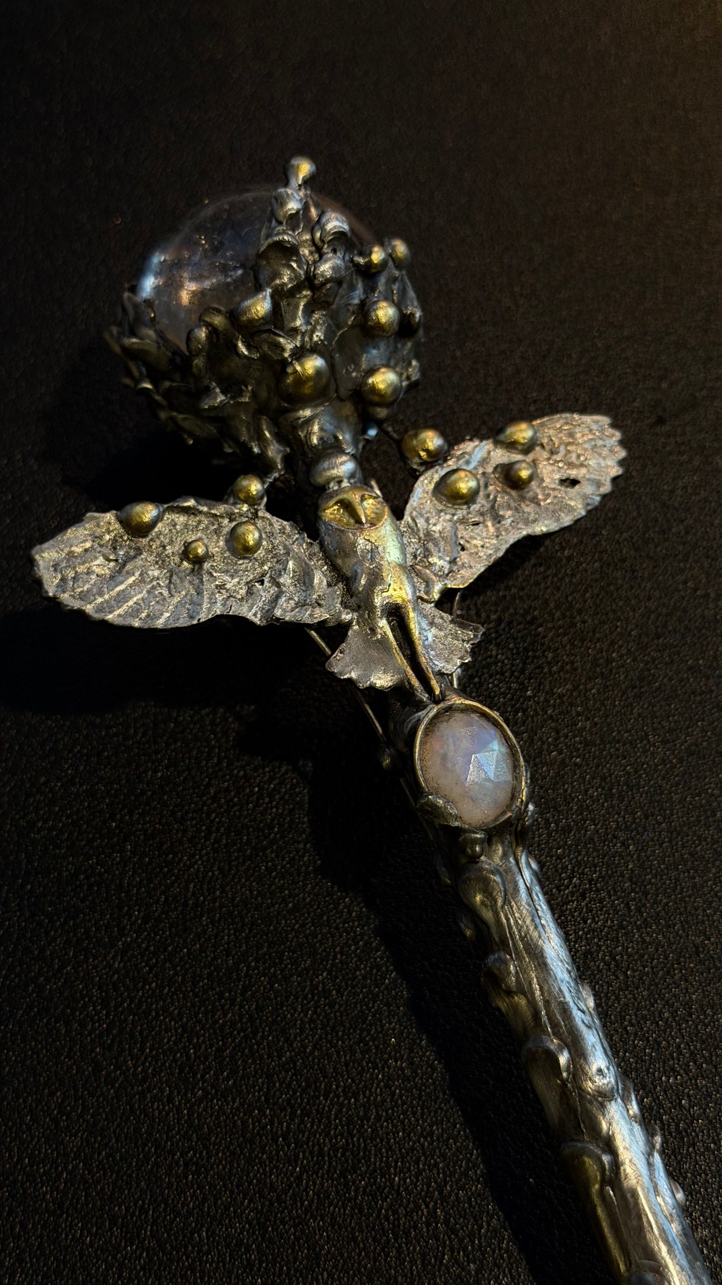 Sorceress and the Stone One-of-a-Kind Handcrafted Scepters & Wands