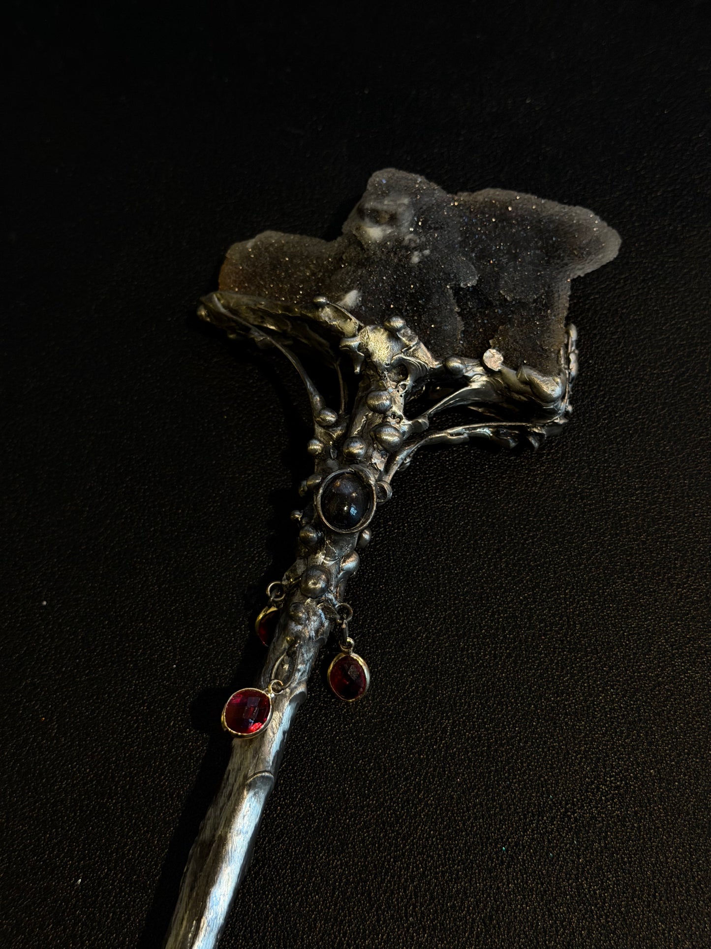 Sorceress and the Stone One-of-a-Kind Handcrafted Scepters & Wands