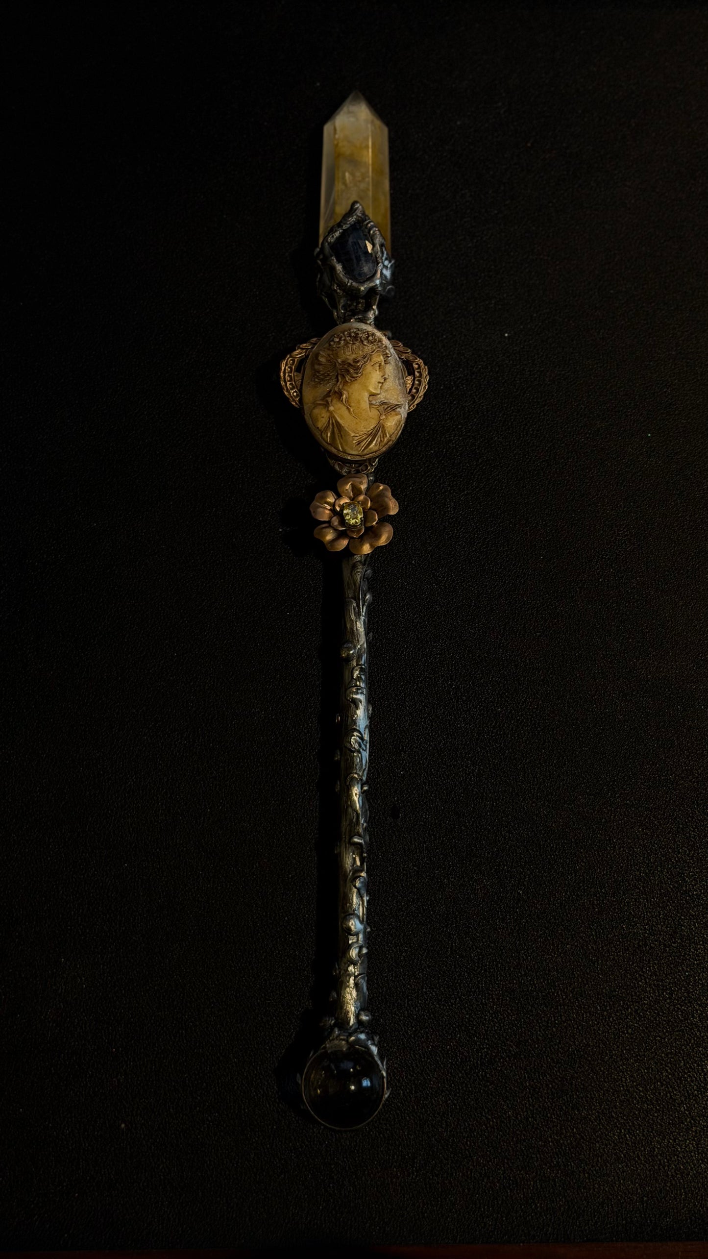 Sorceress and the Stone One-of-a-Kind Handcrafted Scepters & Wands