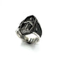 The Pendragon Ring in Sterling Silver