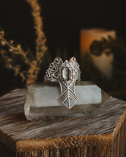 Armored Stargate Ring- Quartz