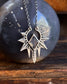 Starling Quartz Pendant Necklace in Sterling Silver
