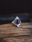 Hecate Ring | Sterling Silver + Amethyst