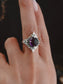 Hecate Ring | Sterling Silver + Amethyst