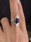 Hecate Ring | Sterling Silver + Amethyst