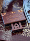 Miniature Wooden Ouija Board
