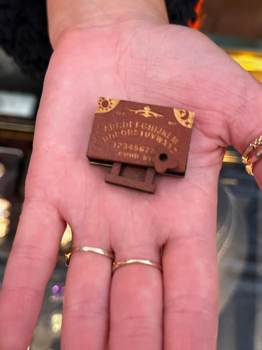 Miniature Wooden Ouija Board