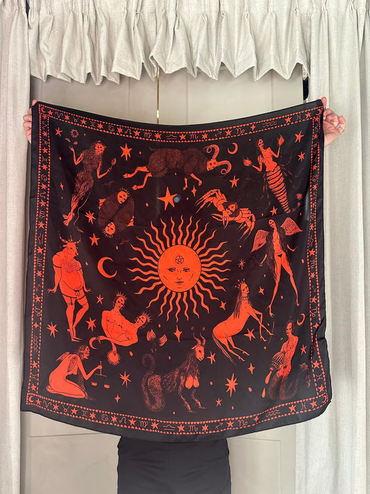 It's In The Stars Poly Silk Scarf Collection by Bill Crisafi