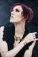 Brass Bat Skull Bracelet by Miyu Decay