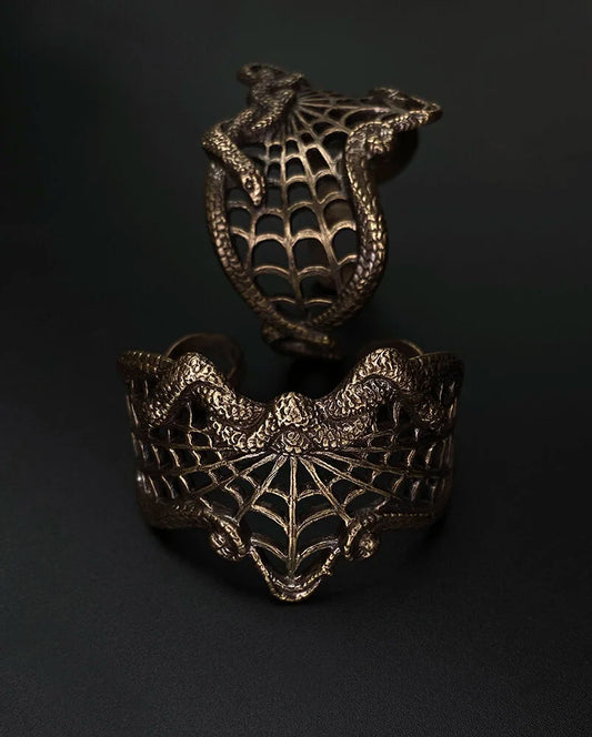 Medusa's Lace Cuff Brass by Miyu Decay