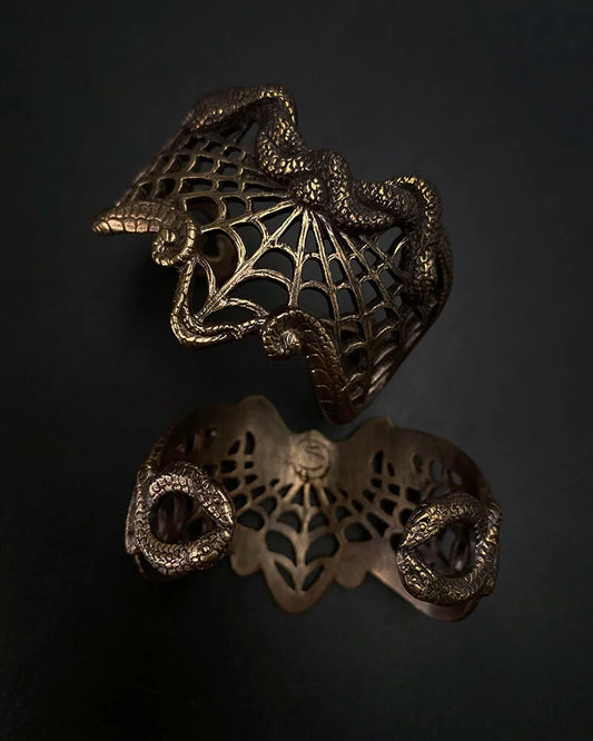 Medusa's Lace Cuff Brass by Miyu Decay