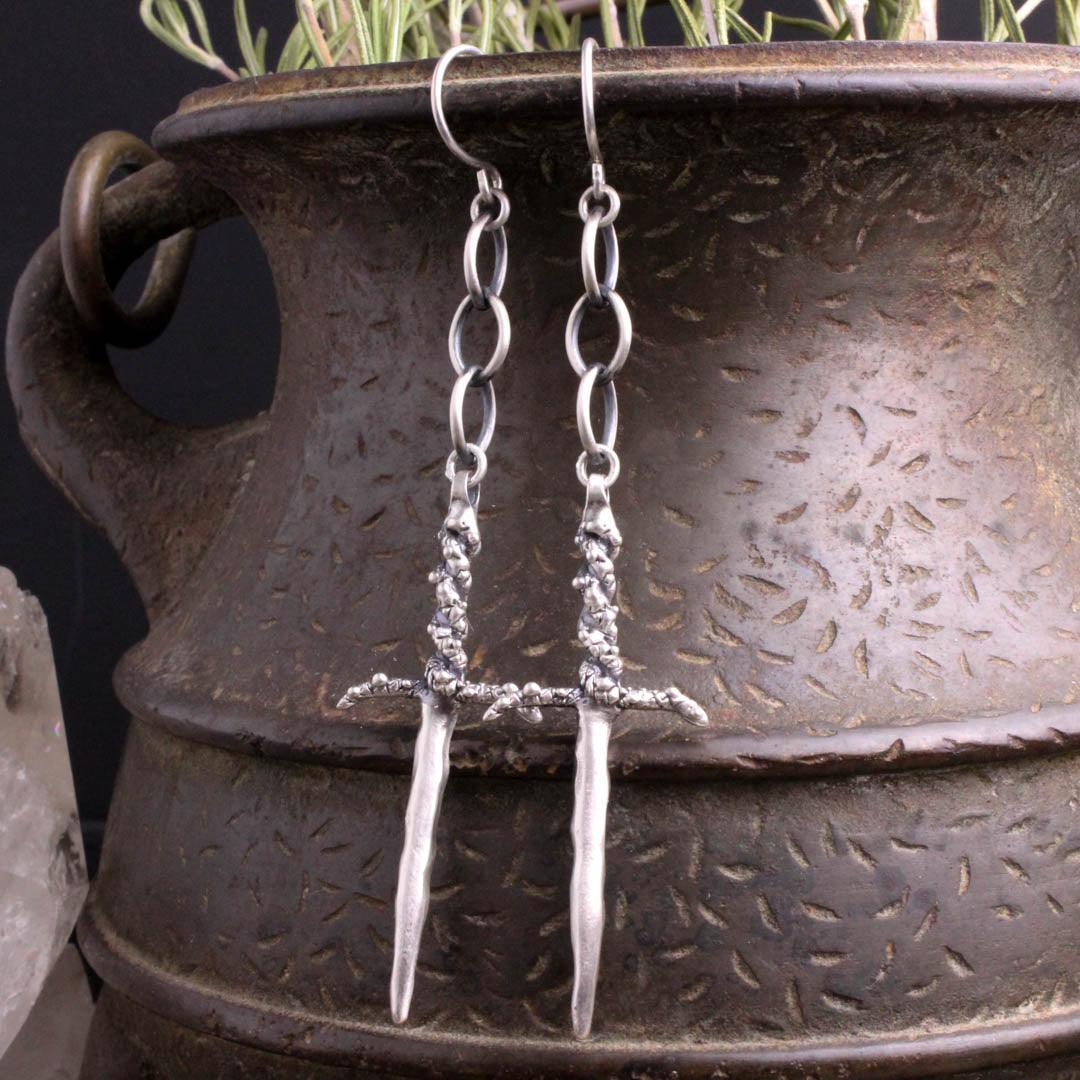 Ritual Dagger Dangles by Acid Queen