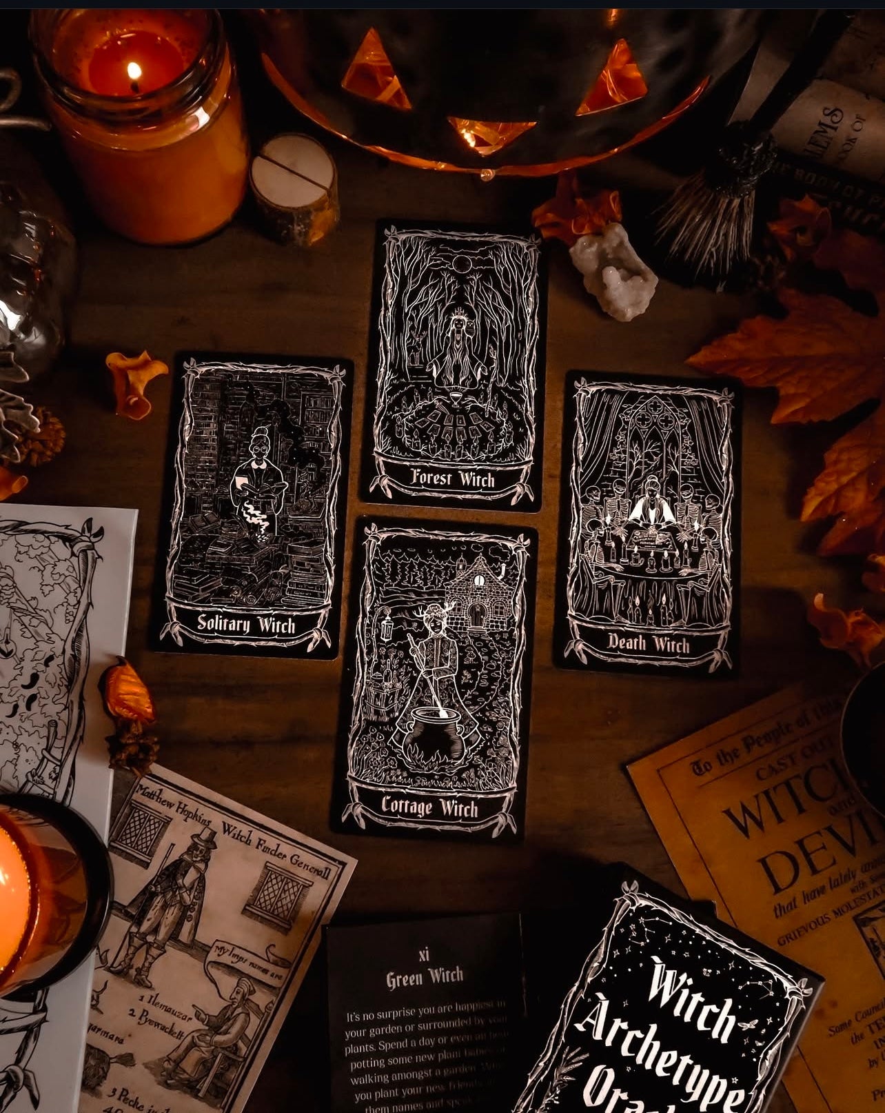 Witch Archetype Oracle Deck