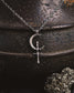 Lilith Cross Necklace | Silver