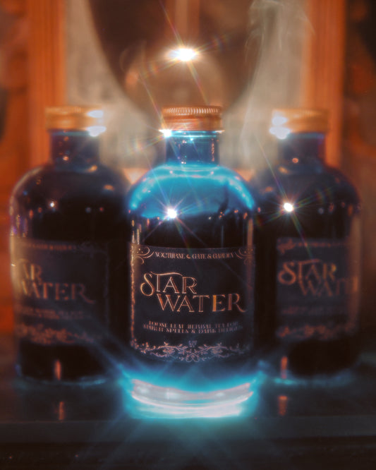 🌙 Star Water — Herbal Tea for Starlit Spells and Dark Delights