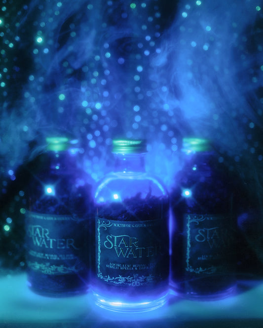 🌙 Star Water — Herbal Tea for Starlit Spells and Dark Delights