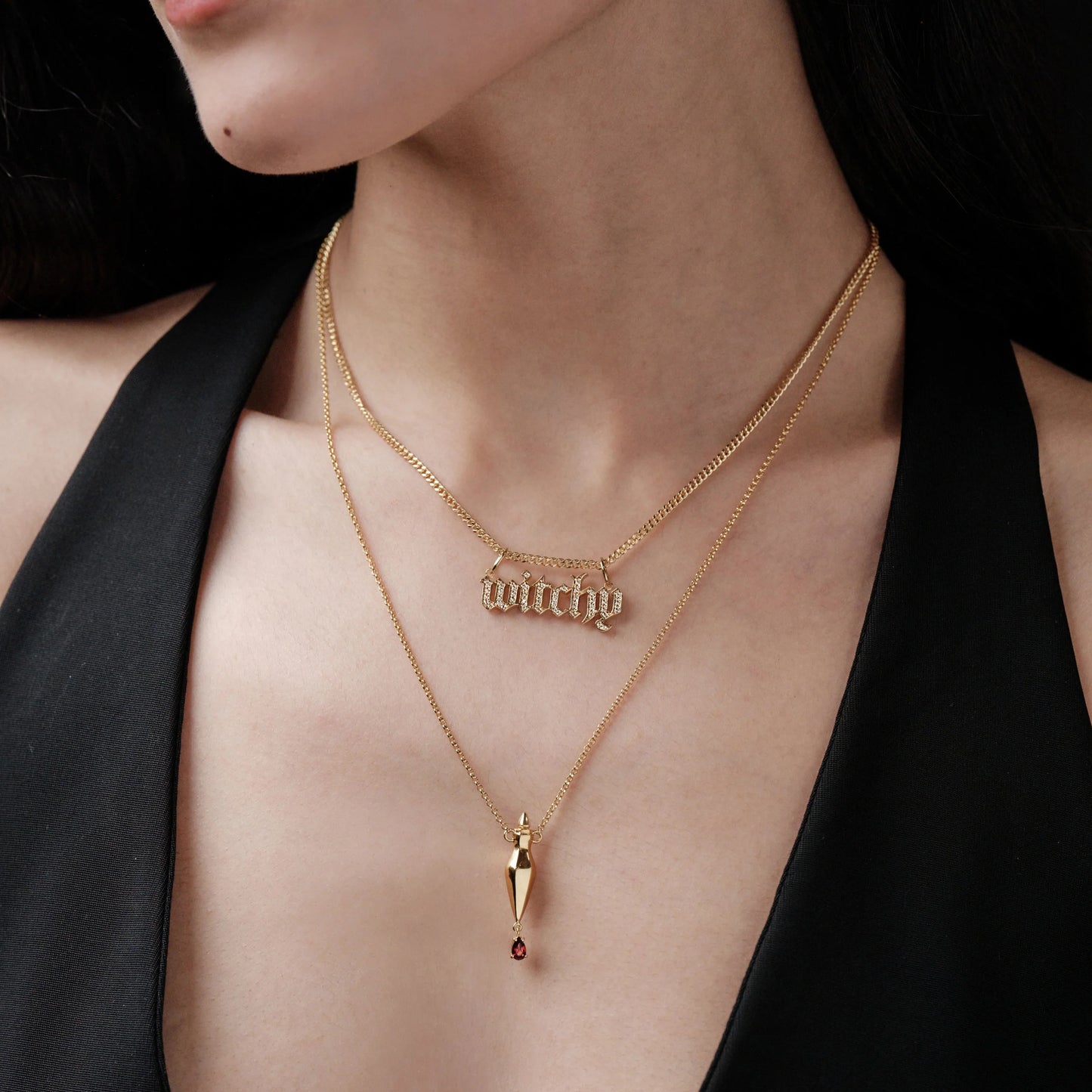 Blood Ritual Vial Necklace