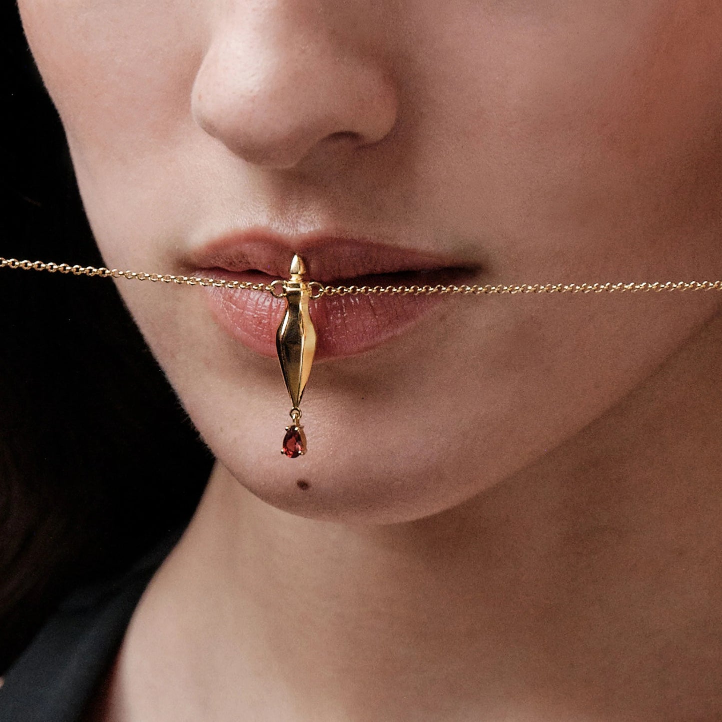Blood Ritual Vial Necklace