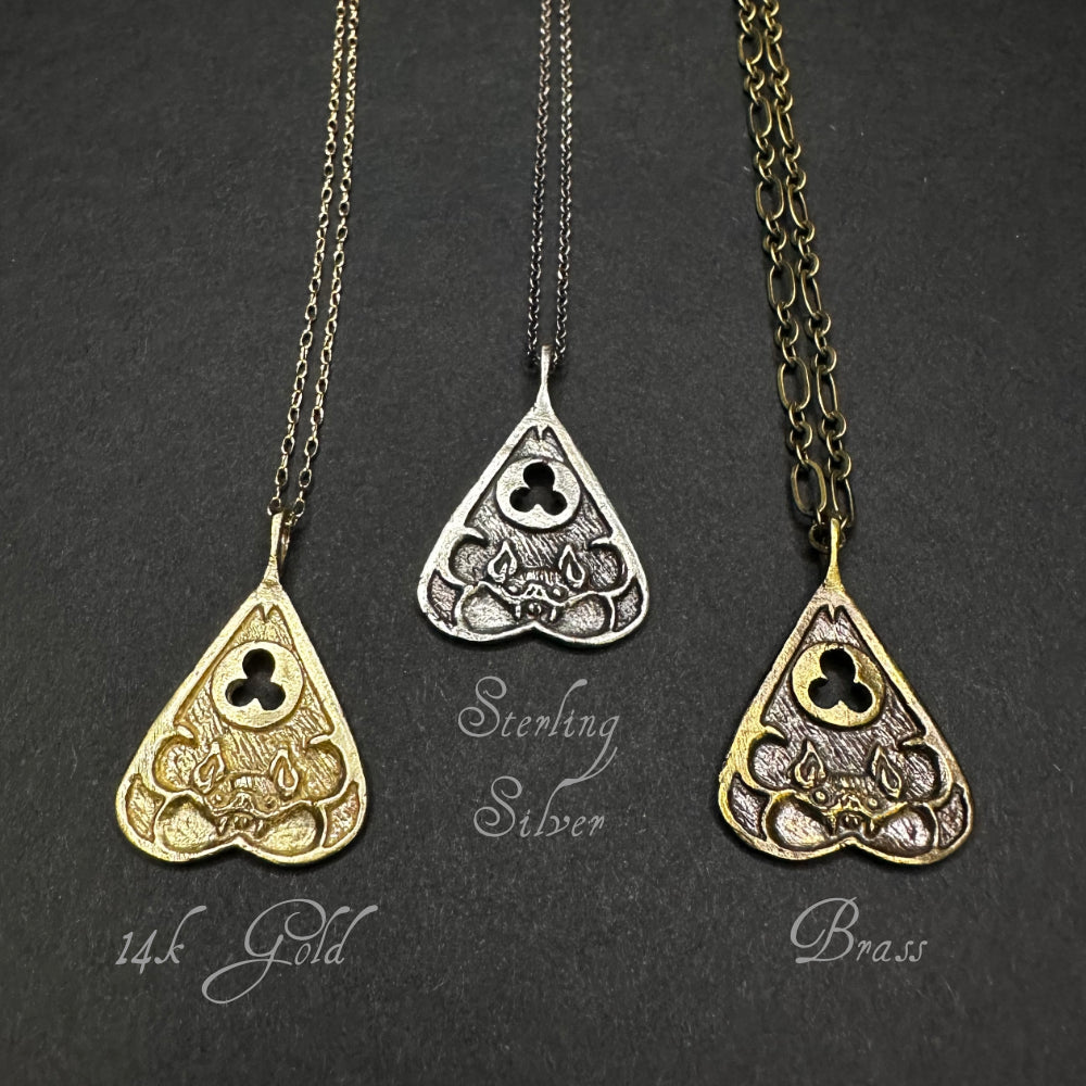 Mini Night’s Planchette Necklace by Miyu Decay