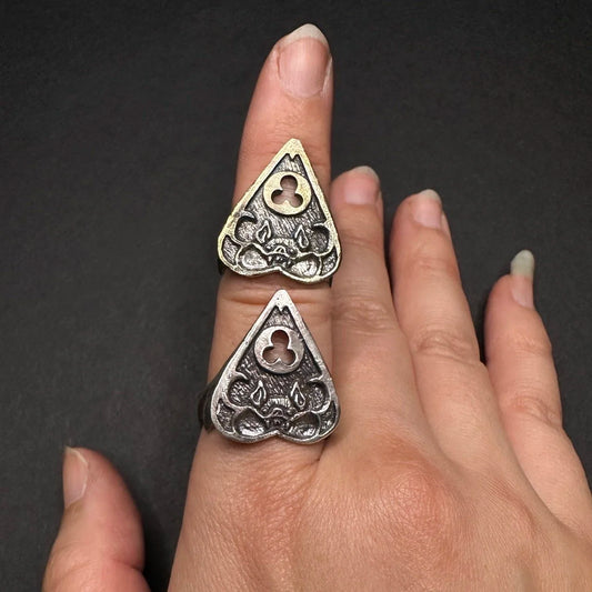 Night’s Planchette Rings by Miyu Decay