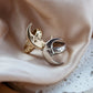 Nocturne Vintage Crescent Moon Ring
