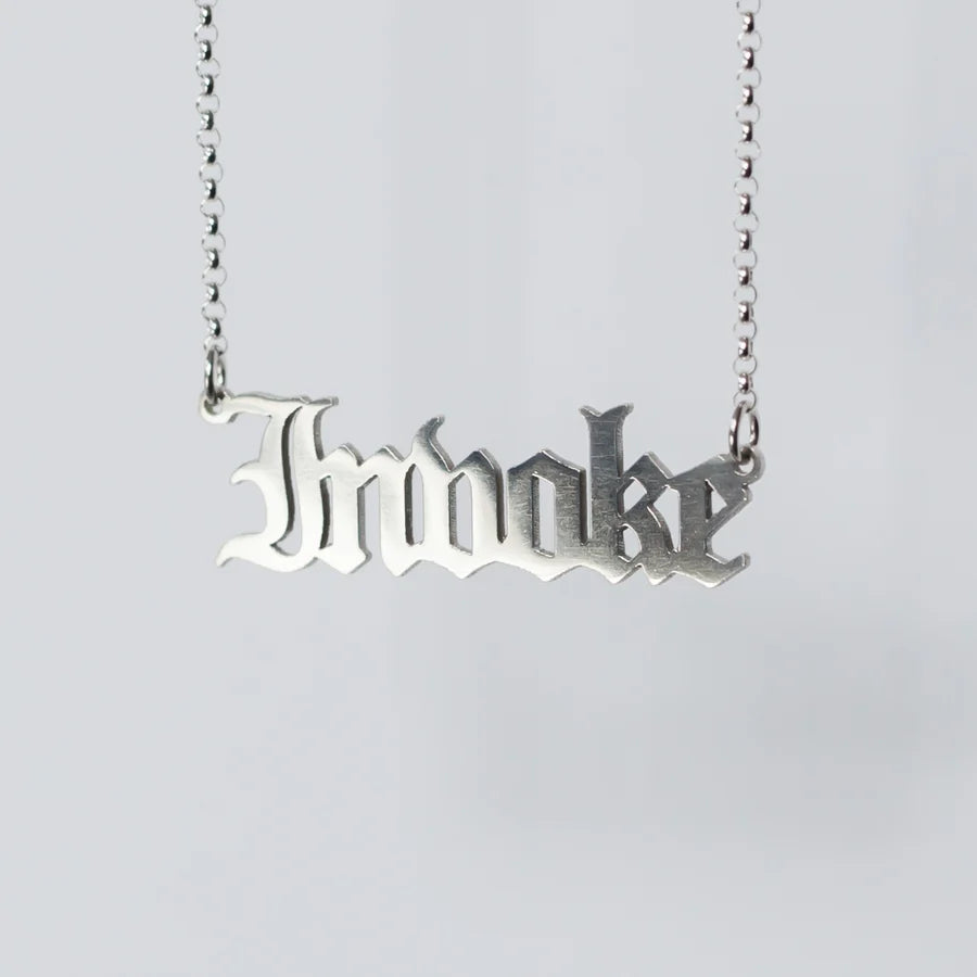 Invoke Nameplate Necklace