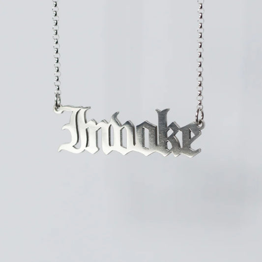 Invoke Nameplate Necklace