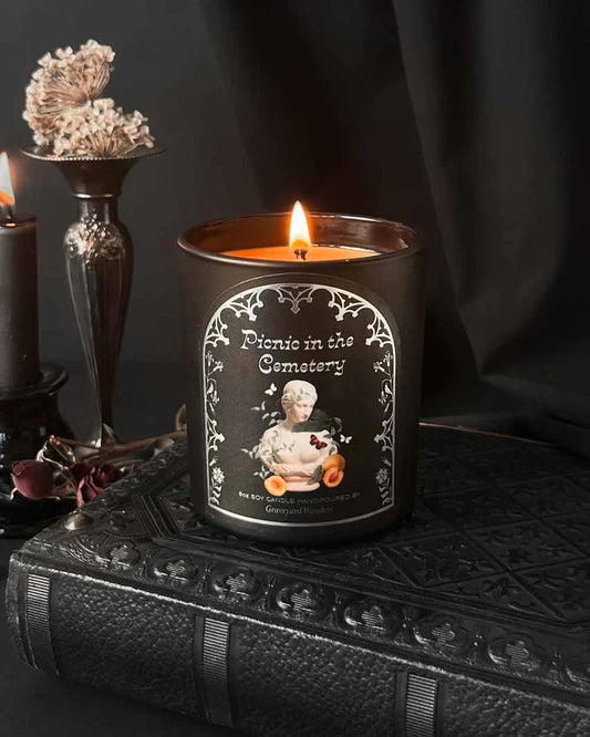 Picnic in the Cemetery ~55 Hour Candle by Graveyard Wanders