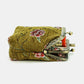 Rose Series Avocado Double Kiss Clasp Coin Purse