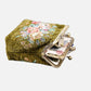 Rose Series Avocado Double Kiss Clasp Coin Purse