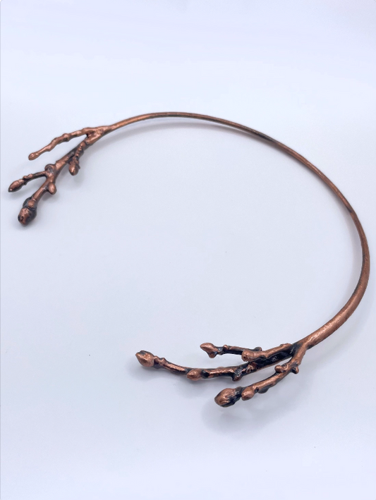 Twig Choker Necklace by Inex Jewelry