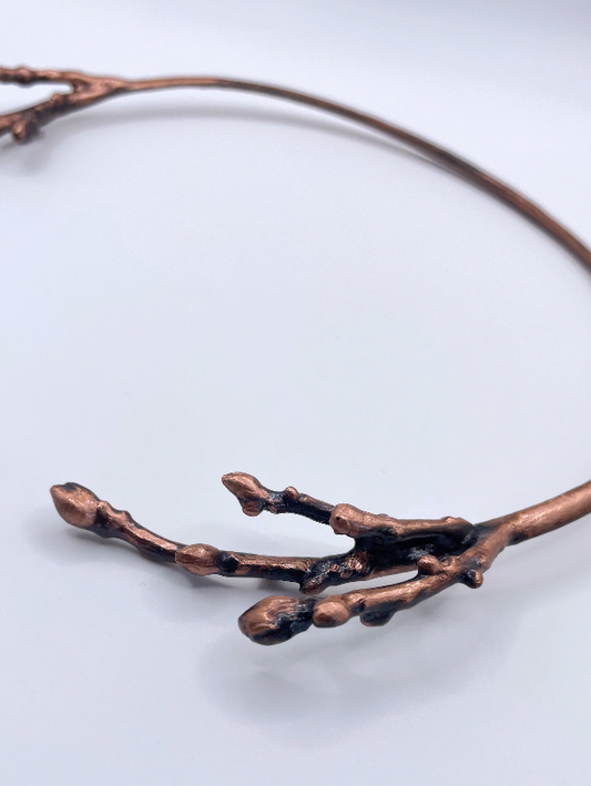 Twig Choker Necklace by Inex Jewelry