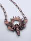 Cicada & Onyx Sunray Necklace by Inex Jewelry