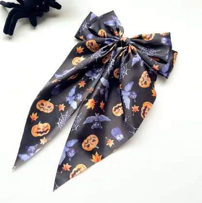 Halloween Goth Coquette Hair Bows
