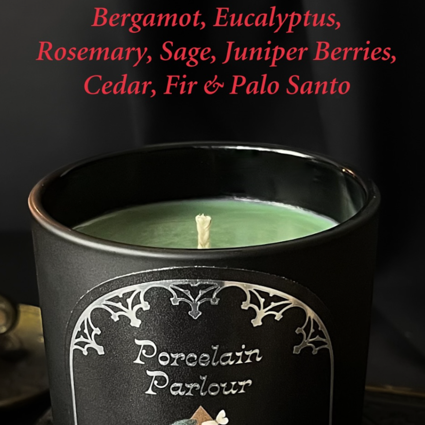 Porcelain Parlour ~ 55 Hour Container Candle by Graveyard Wanders