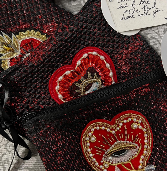 Evil Eye - Devil Pouches - Handmade by Sabrina Jacqui Levin