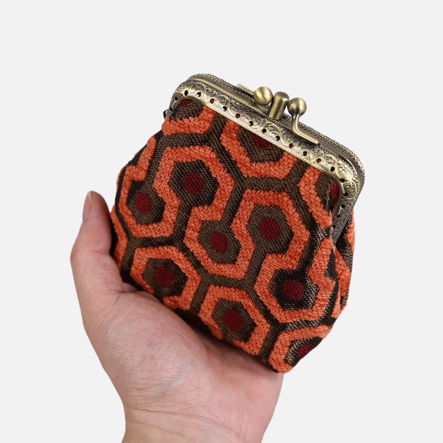 The Shining Overlook Hotel Double Kiss Clasp Coin Purse