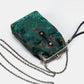 Burnout Velvet Jade Green Carpet Phone Case