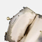 Burnout Velvet Fern Green Chatelaine Purse Large