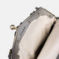 Burnout Velvet Jade Green Chatelaine Purse Large