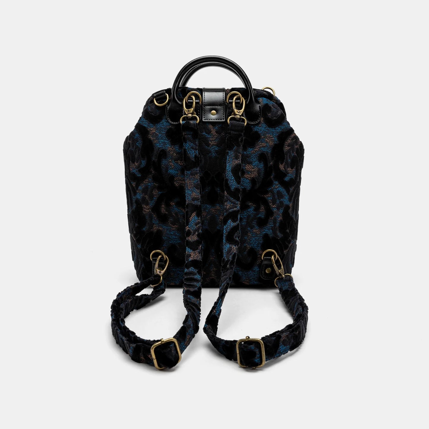 Burnout Velvet Black Everyday Backpack