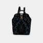 Burnout Velvet Black Everyday Backpack