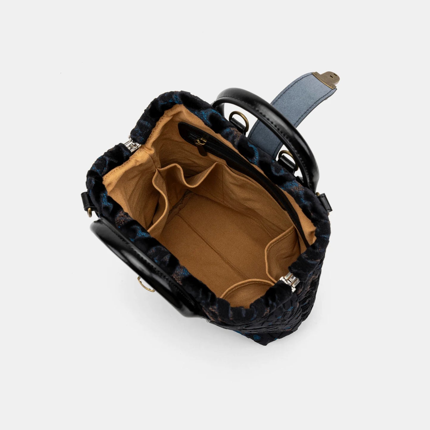 Burnout Velvet Black Everyday Backpack