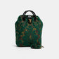 Burnout Velvet Jade Green Everyday Backpack
